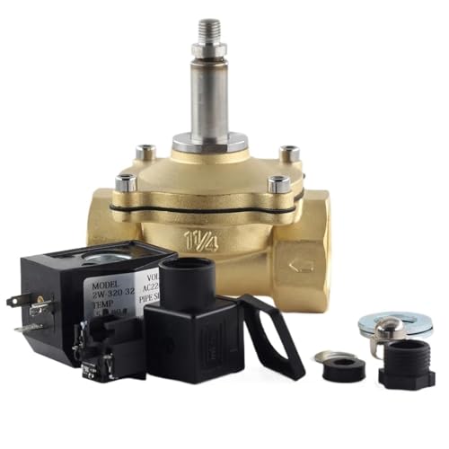Électrovanne normalement fermée 12V 1-1/4 pour réseau eau et irrigation