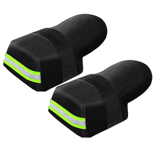Guantes de bicicleta impermeables – Manillar aislado Oxford, cubierta cálida accesorio de ciclismo, equipo de bicicleta de carretera de montaña, deportes de aventura al aire libre, protección de manos