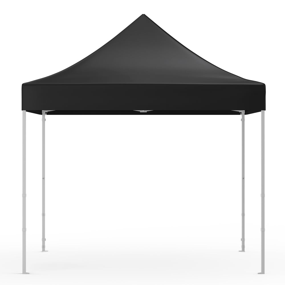 Printodelivery Gazebo Portable Canopy Tent 10x10 Ft_ Black Waterproof & UV Resistant Outdoor Tent & Promotional Activity, Adjustable Height, Easy Installation, Canopy for Outdoor & Terrace Garden-image-7