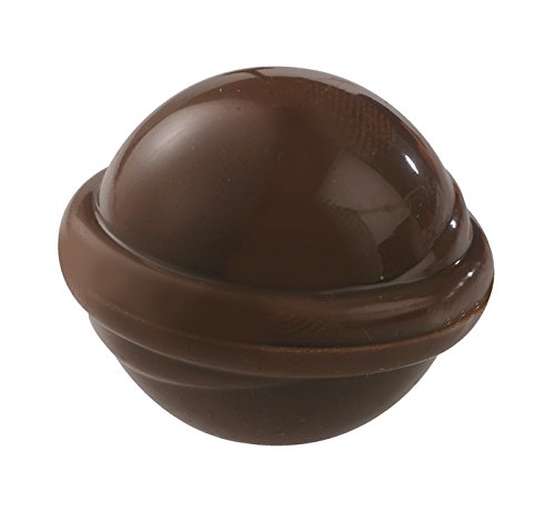 Martellato 20-3D4001 Polycarbonate 3D Sphere 5 Mould, 28 x 24 x 24 mm, Brown