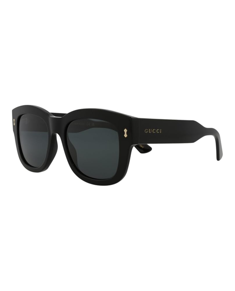 GUCCI グッチ サングラス GG1110S-001 Black Amazon.com: Gucci GG1110S Shiny Black 1 One Size : Clothing