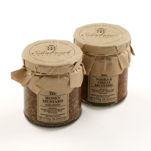 Edinburgh Whole Grain Mustards Beer and Black Pepper (6