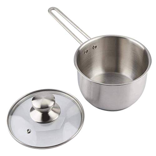 Pot en acier inoxydable épaissie, multifonctions en verre Hot Pot épaissie Double Bottom vapeur Hot Pot Wok – Image 6