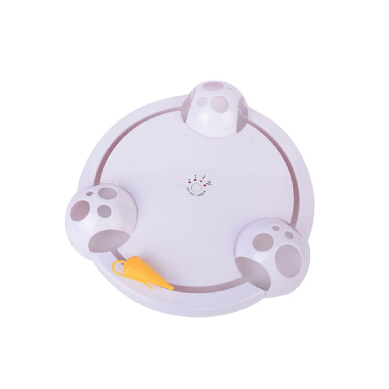 VANZACK Juguete Eléctrico para Gatos Automático Forma De Giratorio para Jugar Interiores