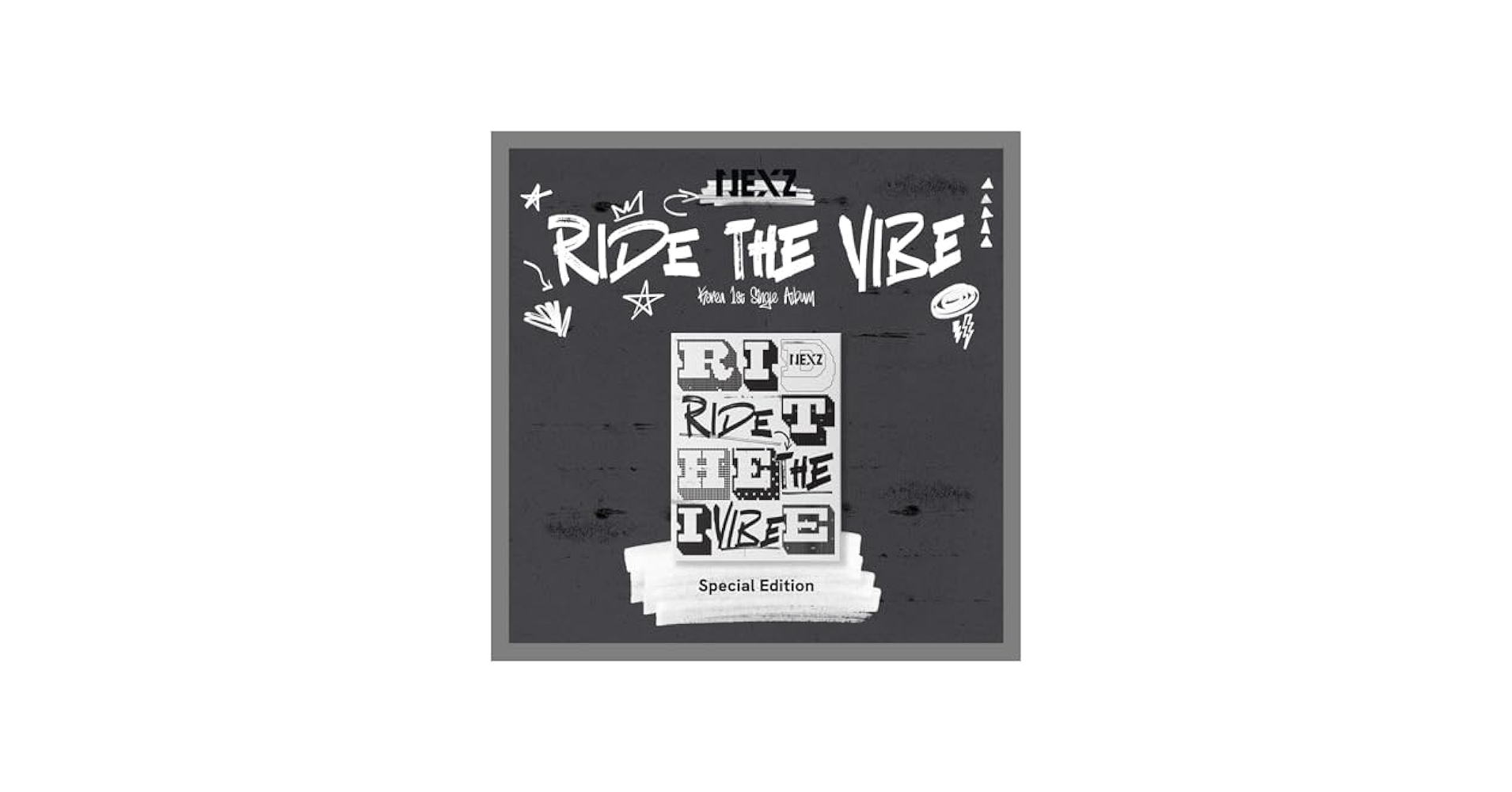 Amazon.com: NEXZ RIDE THE VIBE 1st Single Album with