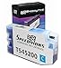 Speedy Inks Remanufactured Ink Cartridge Replacement 110ml for Epson T5452 (Cyan)