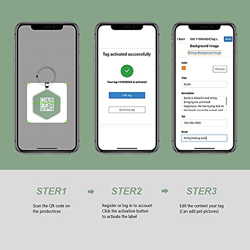 Kekid Dog Tags Personalized For Pets Custom Dog Tags Dog Name Tag Qr Code Pet Tags Engraved Pet Id Tags Personalized Anti-Lost Pet Page Modifiable Exclusive | Specially For German Shepherd #TOP2