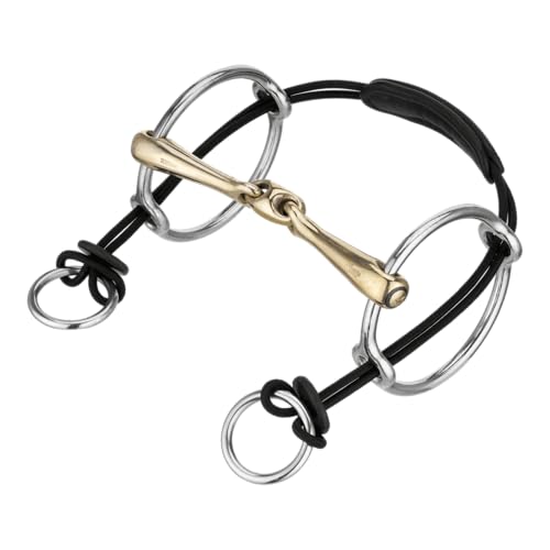 Sprenger Curb Gag Rope für Aufziehtrense - Leder, schwarz