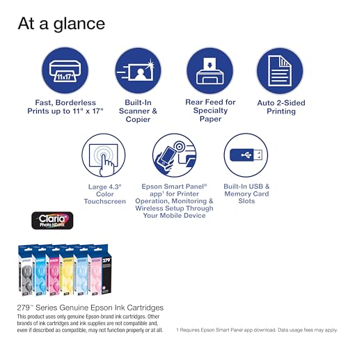 Epson Expression Photo XP-980 Wireless Color All-in-One Wide-Format Inkjet Printer - image 3