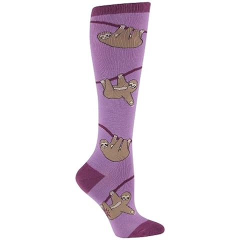 Sock It To Me Women's Knee Socks - Sloth Cover