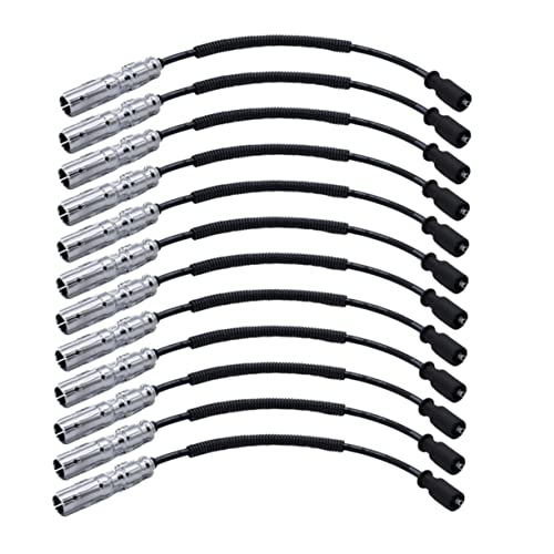 Cables de encendido MAGICLULU para cambiar bujías de coche, 12 suministros de recambio