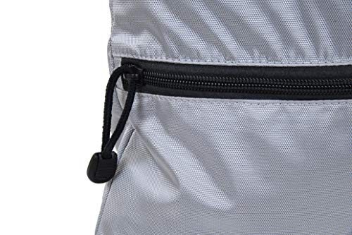 Mintra Sports Drawstring Bags - Backpack, Cinch Sack, Sports, Gym (Grey, Rush (14in x 18in))3
