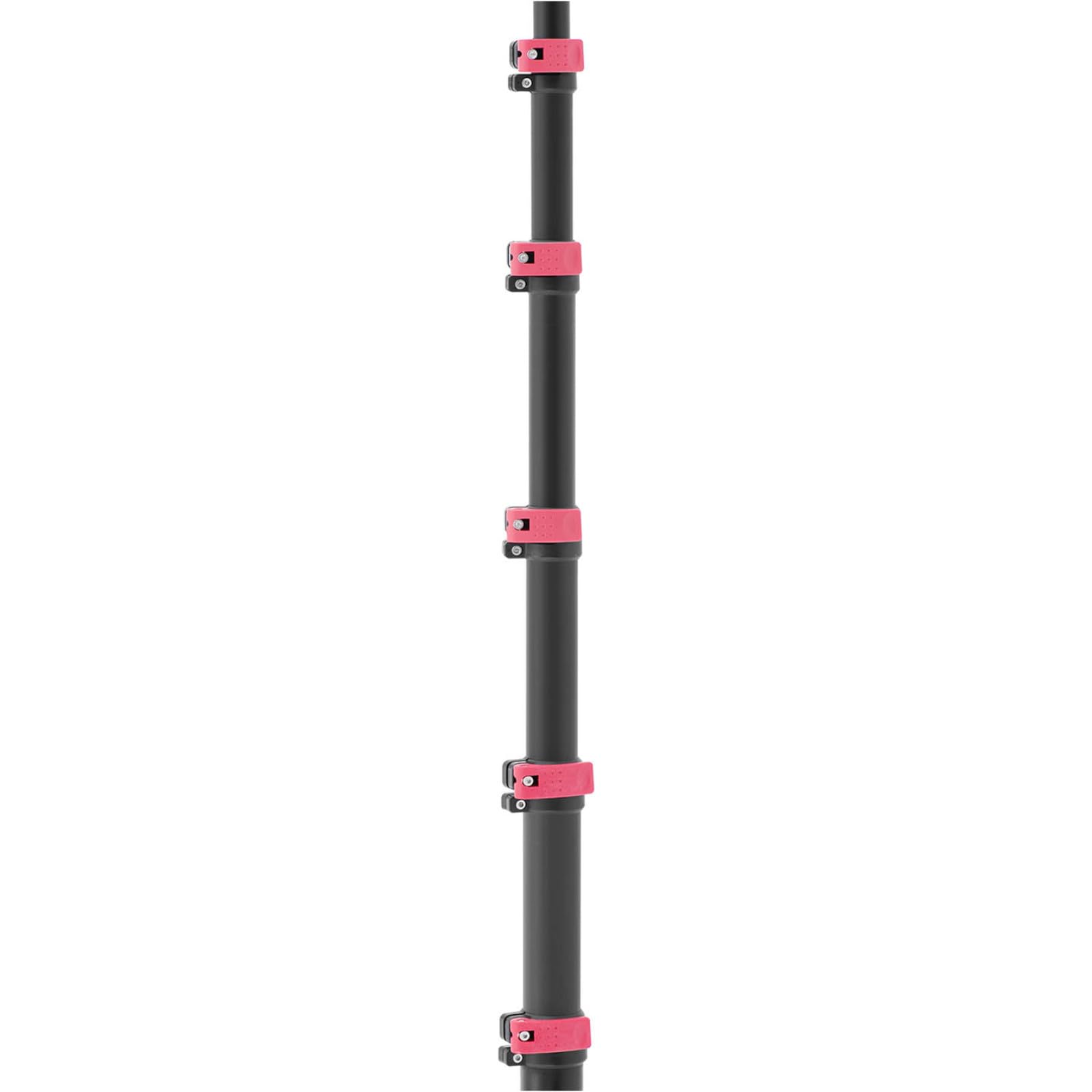 ULX-SOCL XL - Spazzola telescopica con attacco per acqua per pannelli solari, facciate e finestre, 1820-8900 mm, manico telescopico allungabile