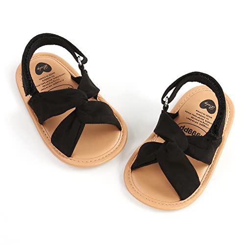 Image of Infant Baby Boys Girls Summer Sandals Party Wedding Dress Flats Shoes Newborn Crib Shoes First Walkers Prewalkers 0-18 Months