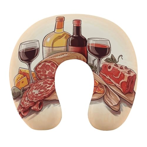 Almohada cuello viscoelástica 30 cm tamaño único miniatura 1