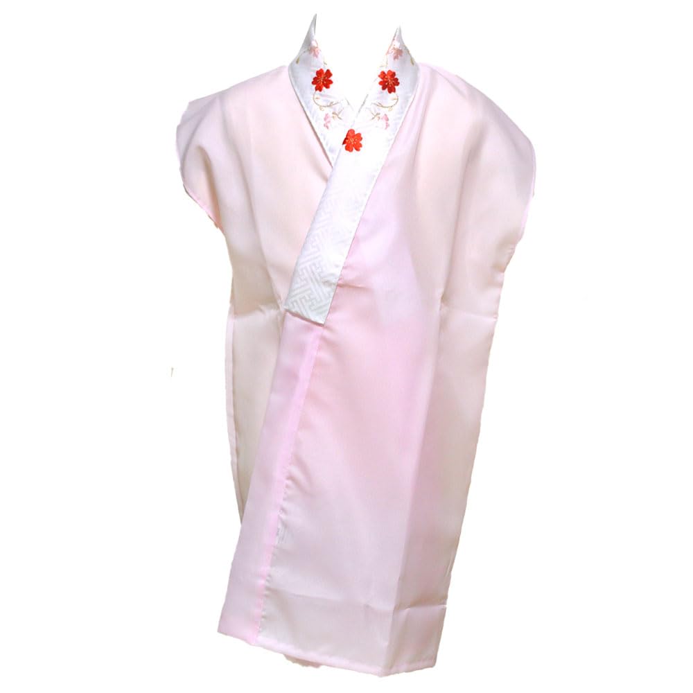 Amazon | [部坂呉服店HESAKA] 女の子 刺繍半衿付襦袢 袖なし / 3