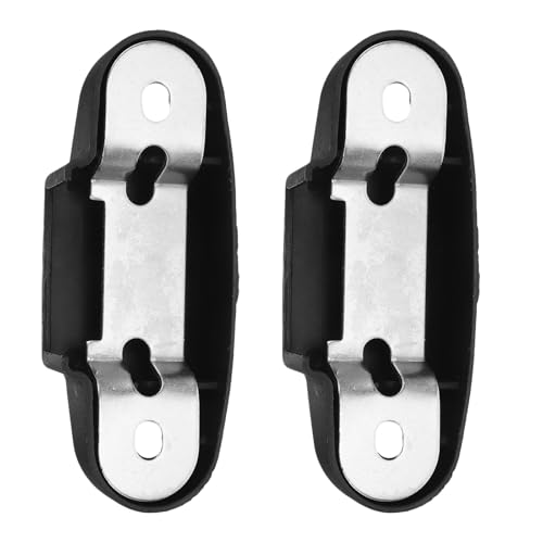 OSOLADY 2pcs Office Chair Fastener - Lumbar Cushion Bracket - Replacement Plastic Clip Support Fixing Bracket for Desk Chair Backrest