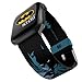 DC Comics – Bracelet moderne pour montre connectée Batman – Produit sous licence officielle, compatible avec toutes les tailles et séries d'Apple Watch (montre non incluse)