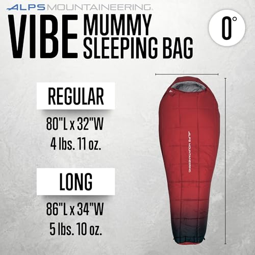 Bolsa de dormir ALPS Mountaineering Vibe 0° miniatura 3