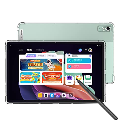 GMUJIAO Case Compatible with Lenovo Tab P11 Gen 2 11.5 inch,Silicone Soft Skin TPU Shockproof Lightweight Protective Cover-Transparent - Image 2