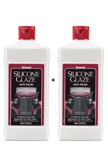 Image of Amway Car Silicone Glaze Auto Polish 500Ml Pack Of 2, Multicolor