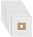 Gudotra 12PCS Reemplazo 78602600 Bolsas Aspiradora para NILFISK Coupe Neo Compact C10/20 C110/120 (12pack Blanco)