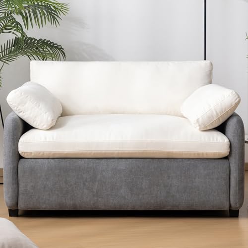 Sillón acogedor chenille color gris moderno