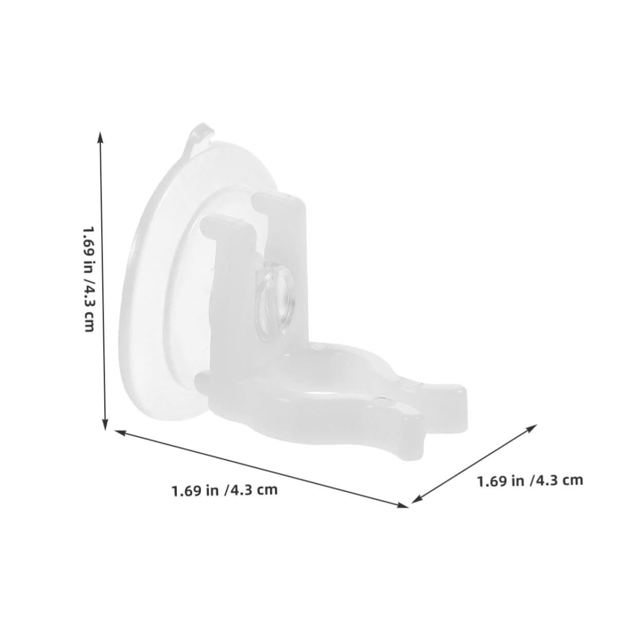 ABOOFAN Led Taper Candles Holders with Suction Cups Window Suction Clamps Battery Operated Christmas Light Holders