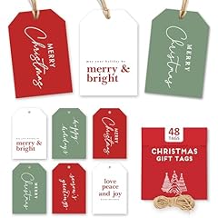 Modern Christmas Gift Tags