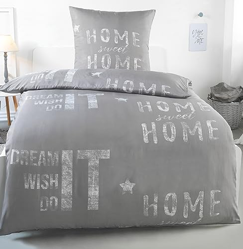 Kuscheli Bettwäsche 135x200 2 teilig | ÖkoTex Zertifiziert & für Allergiker geeignet | Bettwäsche Set Bettbezug 135 x 200 & Kissenbezügen 80x80 | modern & hochwertig 1 Kuscheli Bettwäsche 135x200 2 teilig | ÖkoTex Zertifiziert & für Allergiker geeignet | Bettwäsche Set Bettbezug 135 x 200 & Kissenbezügen 80x80 | modern & hochwertig