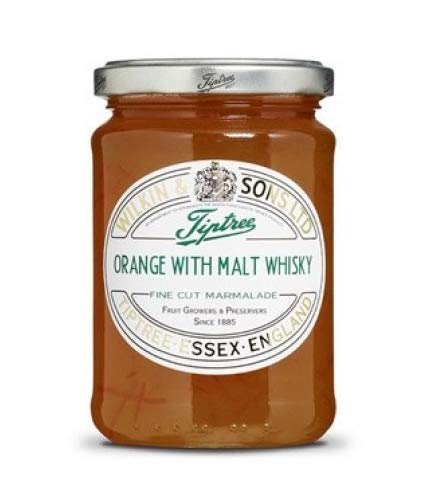 Tiptree - Mermelada de Naranja con Whisky de Malta 340 g - 6 tarros