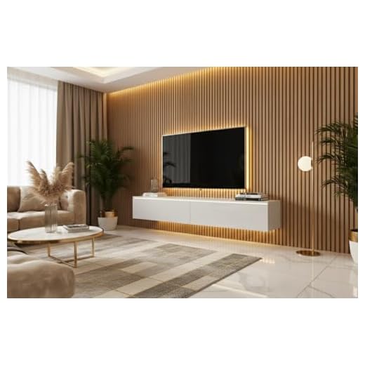 MODERNER TV Schrank Donna mit LED