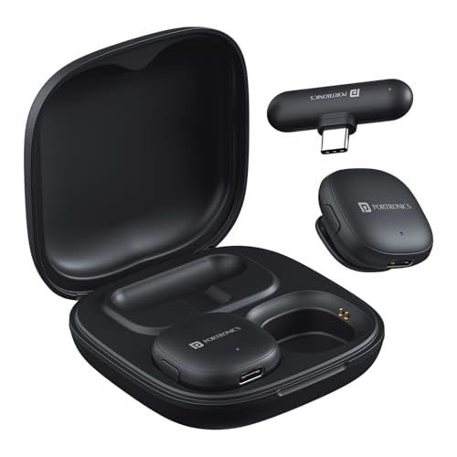 Portronics Vlogmate One India First Ai Powered 2400-2480 MHz Wire...