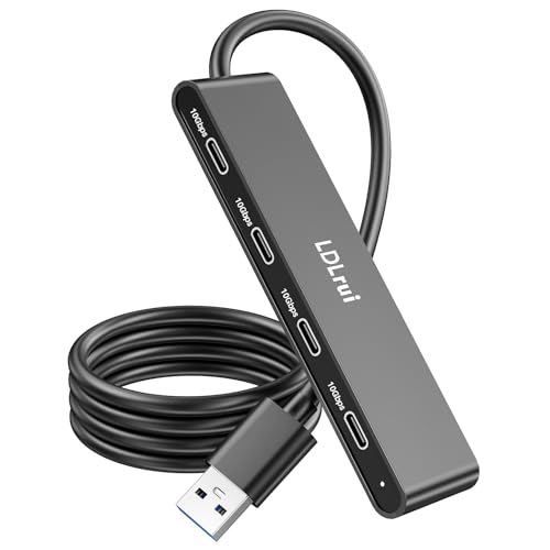 Transmission haute vitesse 10 Gbps via ce répartiteur USB polyvalent équipé pour HP