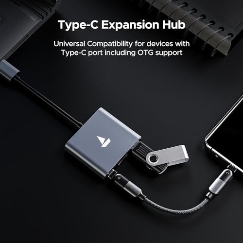 Image of boAt Swift Lynk Hub with Type-C PD 100W 2-Way Port, 4K HDMI Output, Durable Aluminium Alloy Build, USB 3,0 Supports 5GB Data sync, Type-C Expansion Hub, Universal Compatibility(Silver)