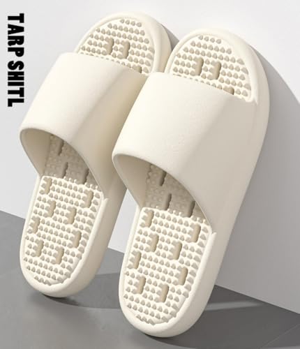 Quick Drying Bathroom Slippers for Women and Men, Lightweight EVA Non-Slip Shower Slides2