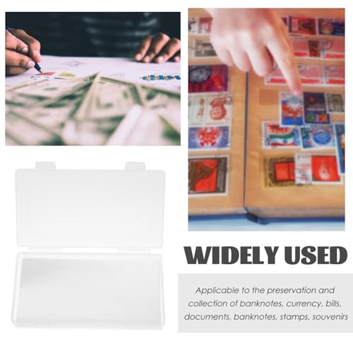 Banknote Storage Case Protective Sleeves for Currency 10-Pack Bill Holder for Collectors Portable Money Pouch for Cash Preservation4