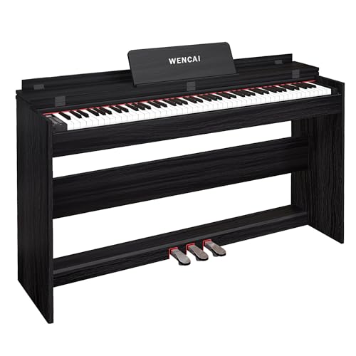WENCAI 88 Key Fully Weighted Digital Piano Keyboard, 88 Keys