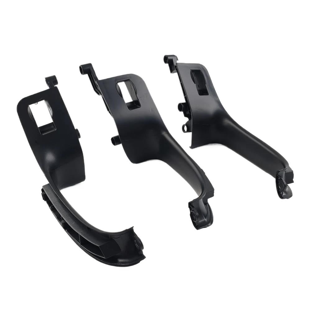 Pibid Car Inner Handle LHD Black Car Inner Doors Handle Pull Trim Cover Accessories for A4 for B6 for B7 2002-2008