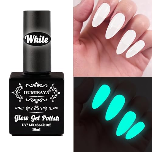 Esmalte de gel luminoso blanco lechoso 10ml miniatura 3