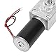 Schneckengetriebemotor Geräuscharm Hohe Torsionsgeschwindigkeit Reduzieren Sie den elektrischen Getriebemotor Reversibler Schneckengetriebemotor 8mm Welle 12V(12 V, 20 U/min)