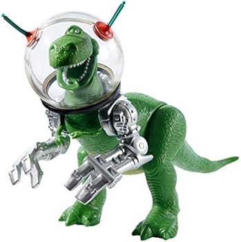 Disney Pixar Toy Story Articulated Rex Figure with Robot Arm