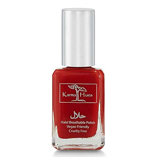 Karma Naturals Certified Halal Nail Polish - Breathable & Water Permeable, Wudu Friendly (Aabidah)