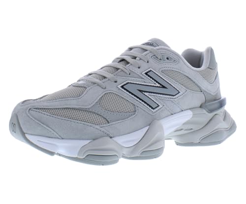 Image of New Balance 9060 Unisex Shoes Size 12, Color: Grey /Grey