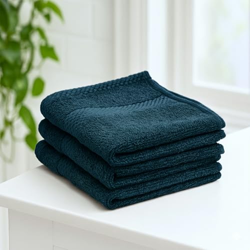 Earthy Fables Premium Face Towels - 100% Combed Cotton, 600 GSM, ...