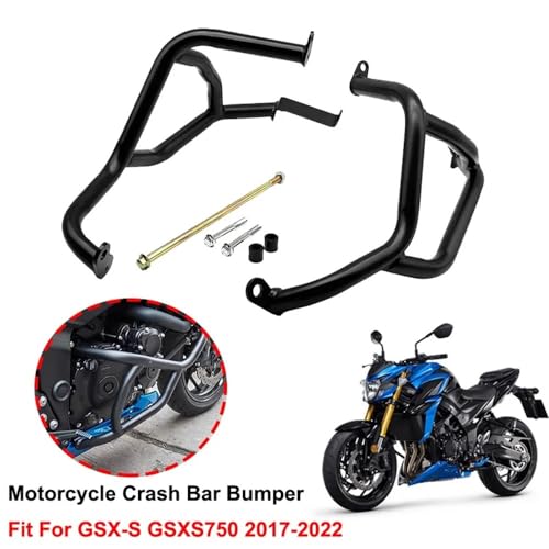 Barre de protection moteur pour GSX-S750 pare-choc moto 2017-2022 - 2