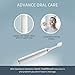 Dazzlepro Elements Sonic Electric Toothbrush (Charcoal) with UV Sanitizing Rechargeable Charging Base, 3 Brush Heads, Automatic, Travel Ready