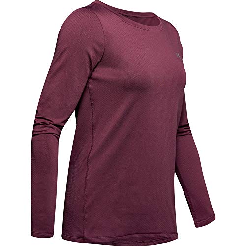 Image of Under Armour Women's Polyester Solid HG Armour Long Sleeve | 1328966-001