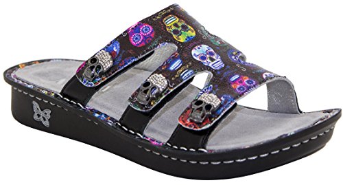 Alegria Women's Venice Sandal (41 M EU/10.5 B(M) US, Sugar Skulls)