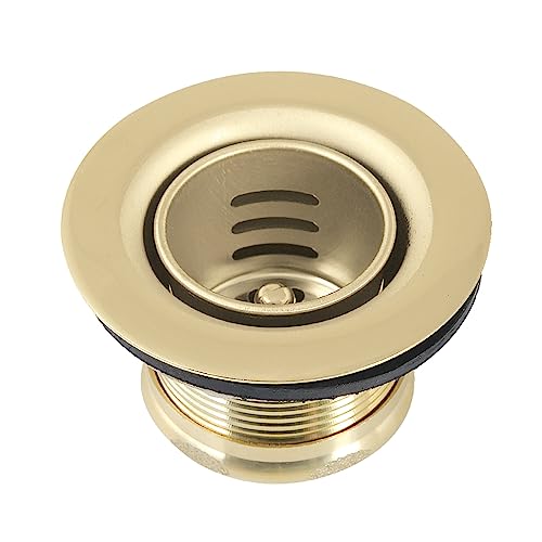 Colador para fregadero en latón pulido Kingston Brass